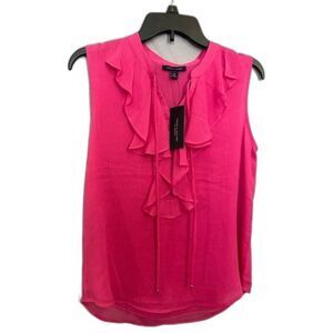 Tommy Hilfiger pink women’s sleeveless blouse small